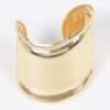 Metal Cuff – Polished Wide Statement Bracelet
