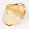 Metal Cuff – Polished Wide Statement Bracelet