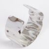 Metal Cuff Bracelet – Wide Polished Finish