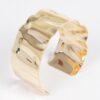 Metal Cuff Bracelet – Wide Polished Finish