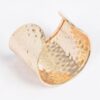 Metal Cuff Bracelet – Smooth Open-Ended Design