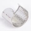 Metal Cuff Bracelet – Smooth Open-Ended Design