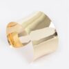 Polished Metal Cuff Bracelet – Bold Silhouette