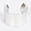 Polished Metal Cuff Bracelet – Bold Silhouette