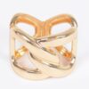Hinged Metal Cuff Bracelet – Polished Finish