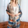 Tie Dye Boho Kimono – Lightweight Open-Front