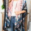 Tie Dye Boho Kimono – Lightweight Open-Front