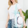 Clear PVC Hat Tote – Structured Beach Carryall