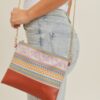 Aztec Crossbody & Wristlet Bag – PU Leather Aztec Pattern