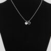 Delicate Heart Pendant Necklace – 17-Inch Chain