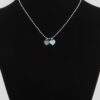 Delicate Heart Pendant Necklace – 17-Inch Chain