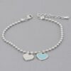 Love Charm Bracelet with Oil-Drop Finish – Dangle Style