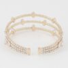 Cubic Rhinestone Stackable Bracelet – 2.5″