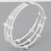 Cubic Rhinestone Stackable Bracelet – 2.5″
