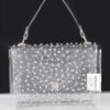 Rhinestone Clear Crossbody Bag – Structured PVC