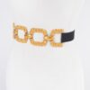Multi Metal Buckle Elastic Belt – 2.25″ Width
