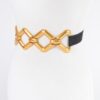 Plus-Size Elastic Belt with Multi-Metal Buckle