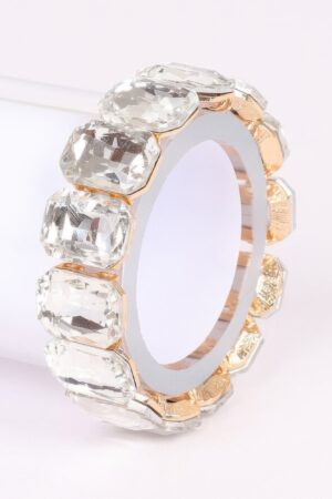 Multi-Stone Bracelet – Assorted Gem Circular Design