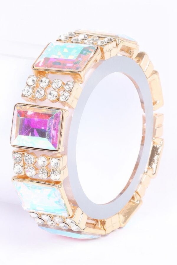 Multi Stone Bracelet – Textured Multi-Stone Accent