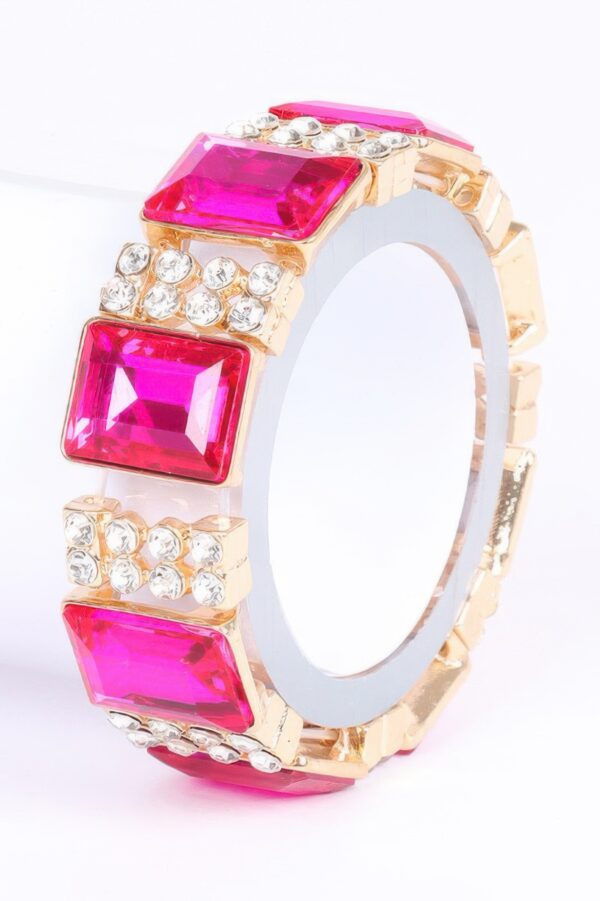 Multi Stone Bracelet – Textured Multi-Stone Accent