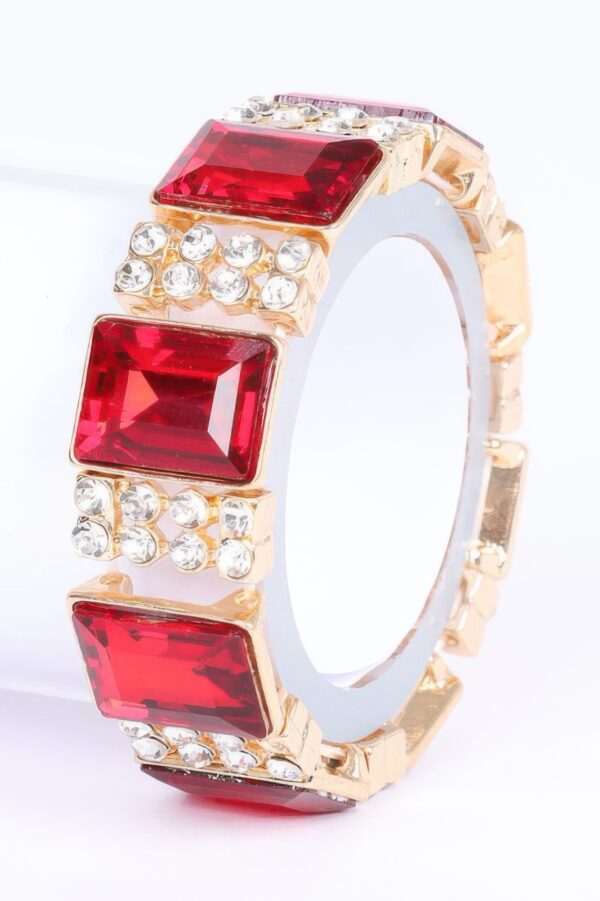 Multi Stone Bracelet – Textured Multi-Stone Accent