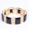 Multi Stone Bracelet – Textured Multi-Stone Accent
