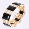 Multi Stone Bracelet – Textured Multi-Stone Accent