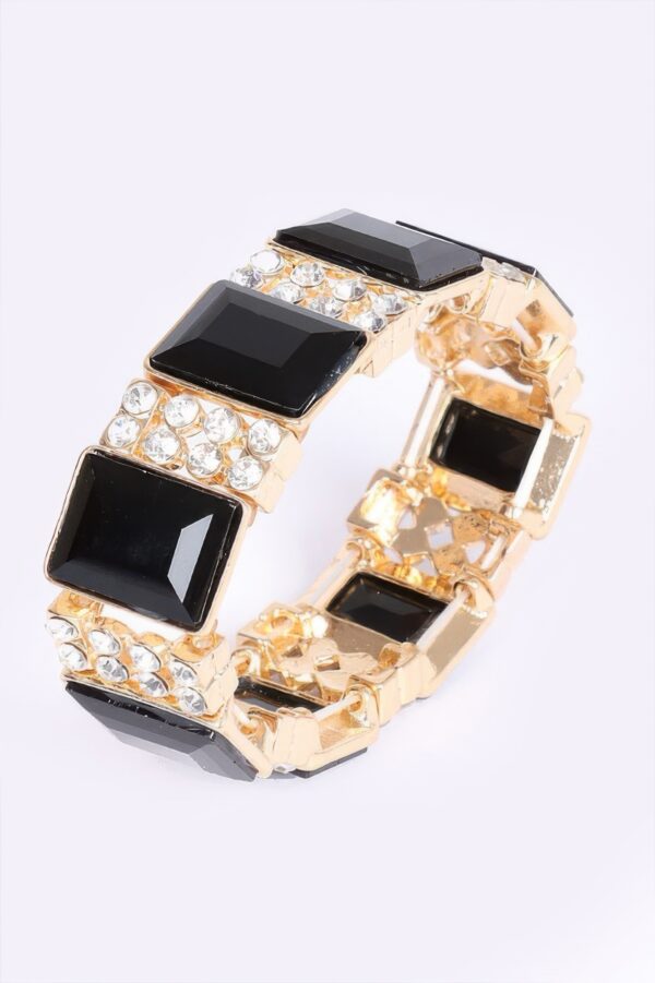 Multi Stone Bracelet – Textured Multi-Stone Accent
