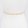 Stone Chain Layered Belt – Rhinestone Waist Chain