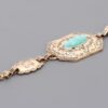 Western Turquoise Chain Belt – Circular Link Iron Belt