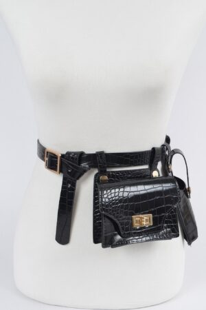 Double Mini Belt Bag – Detachable Dual Pouches