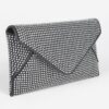 Hot-Fix Rhinestone Envelope Clutch – PU Evening Bag