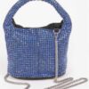 Rhinestone Small Bucket Bag – Stone Sparkle Finish