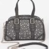 Denim Hot-Fix Crossbody Bag with Rhinestones