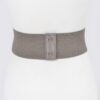 Faux Leather Eyelet Corset Belt – Wide 6″ Silhouette
