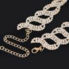 Rhinestone Chain Choker – Delicate Neckline Sparkle