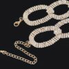 Rhinestone Chain Choker – Neckline Sparkle