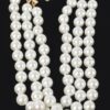 Faux Pearl Necklace & Earring Set – 14 inch Collarbone