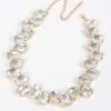Stone Necklace – 14in Minimalist Layering Pendant