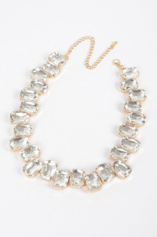 Stone Necklace – 14in Minimalist Layering Pendant