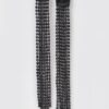 Rhinestone Fringe Drop Earrings – Cascading Silhouette