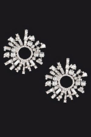 Rhinestone Drop Earrings – Short & Elongated Styles