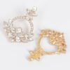 Rhinestone Earrings – Mixed Stud and Drop Styles