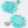 Floral Statement Earrings – Sculptural Petal Design