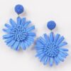 Floral Statement Earrings – Sculptural Petal Design