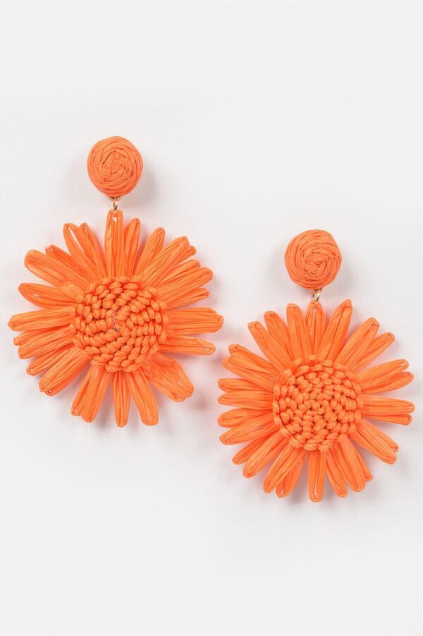 Floral Statement Earrings – Sculptural Petal Design