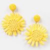 Floral Statement Earrings – Sculptural Petal Design