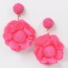Flower Earrings – 3D Sculptural Petal Design