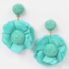 Flower Earrings – 3D Sculptural Petal Design