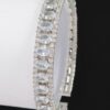Cubic Zirconia Bracelet – Polished Sparkle Accent
